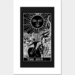 XIX. The Sun Tarot Card | Obsidian and Pearl Posters and Art